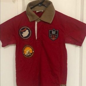 Short sleeve polo shirt